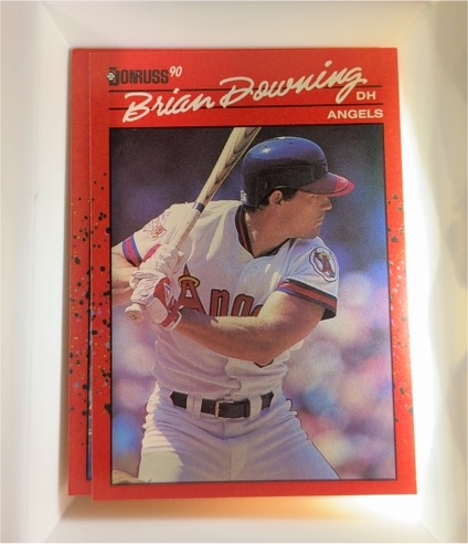 1990 Donruss #352 Brian Downing — front