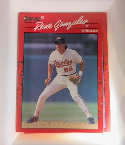 1990 Donruss #401 Rene Gonzales Orioles — front