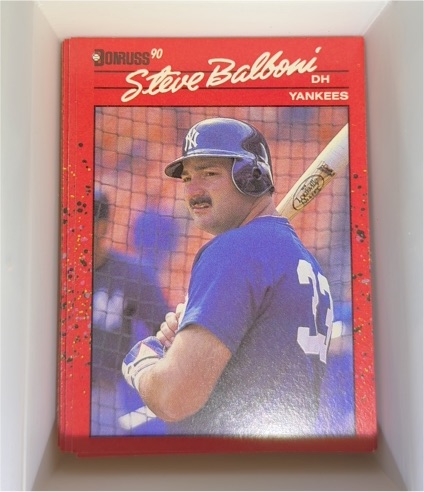 1990 Donruss #315 Steve Balboni — front