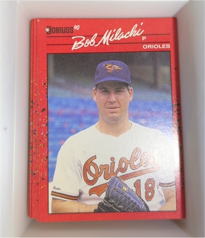 1990 Donruss #333 Bob Milacki — front