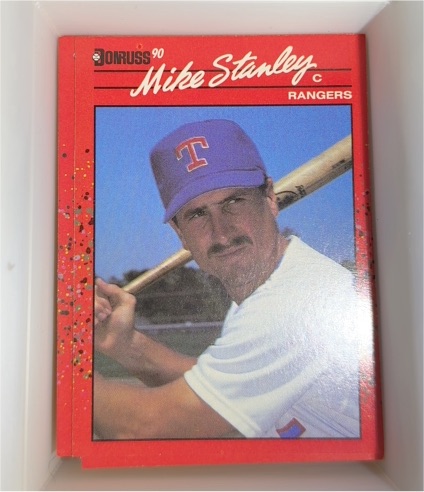 1990 Donruss #579 Mike Stanley — front