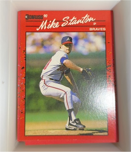 1990 Donruss #508 Mike Stanton — front