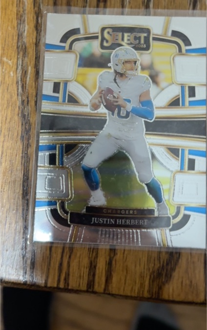 2023 Panini Select Concourse #52 Justin Herbert — front