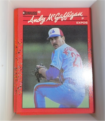 1990 Donruss #574 Andy McGaffigan — front