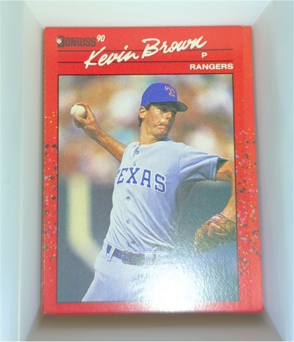 1990 Donruss #343 Kevin Brown — front