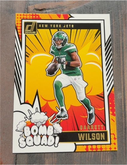 2024 Panini Donruss Bomb Squad #8 Garrett Wilson — front