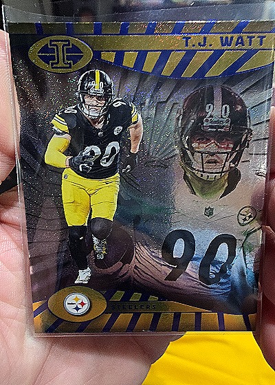 2024 Panini Illusions #73 T.J. Watt — front