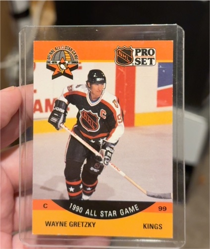 1990 Pro Set #340 Wayne Gretzky — front
