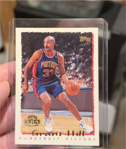 1994-95 Topps #211 Grant Hill — front