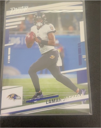 2022 Panini Prestige #20 Lamar Jackson — front