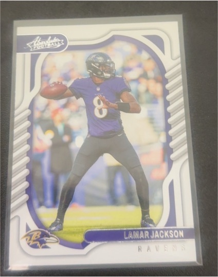 2022 Panini Absolute #18 Lamar Jackson — front