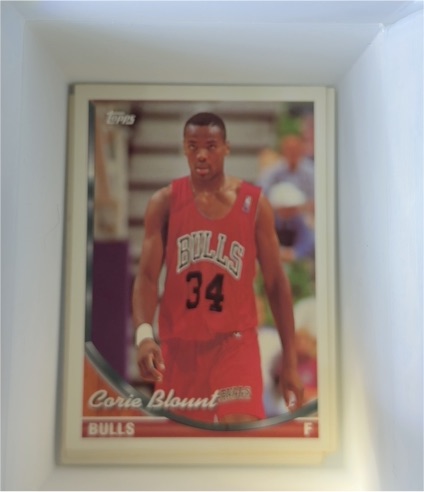 1993-94 Topps #15 Corie Blount — front