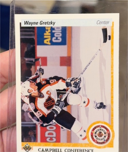 1990-91 Upper Deck #476 Wayne Gretzky All-Star — front