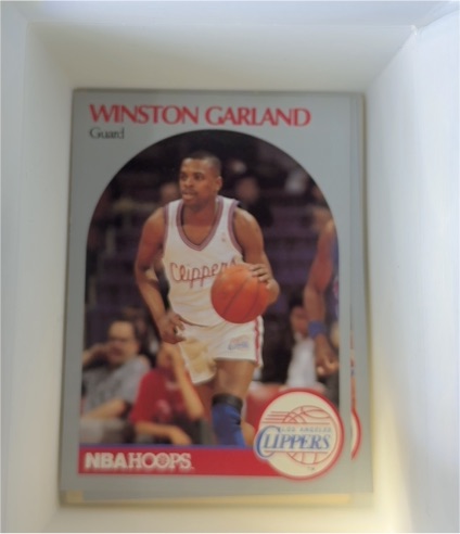 1990-91 NBA Hoops #143 Winston Garland — front