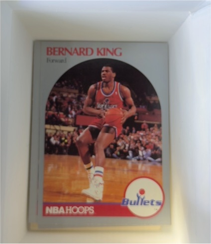 1990 NBA Hoops #300 Bernard King — front