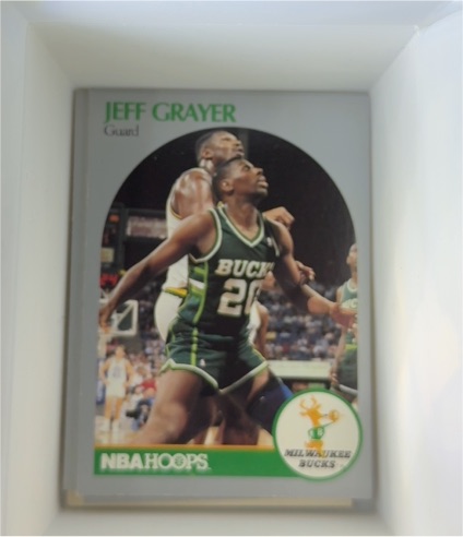 1990 NBA Hoops #174 Jeff Grayer — front