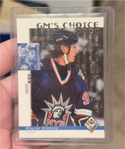 1998-99 Upper Deck Choice #225 Wayne Gretzky GM's Choice — front