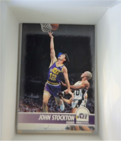 1994-95 Skybox NBA Hoops #214 John Stockton — front