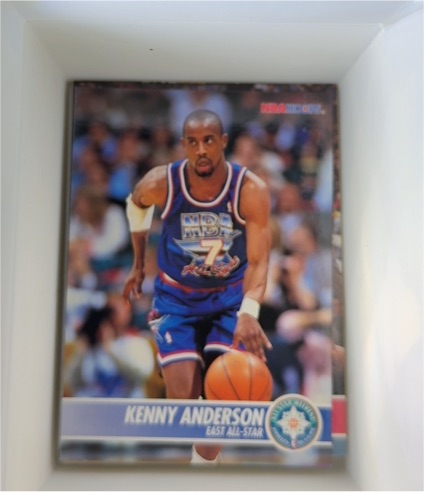 1994 Hoops #224 Kenny Anderson New Jersey Nets All Star — front