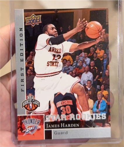 2009-10 Upper Deck First Edition #188 James Harden — front