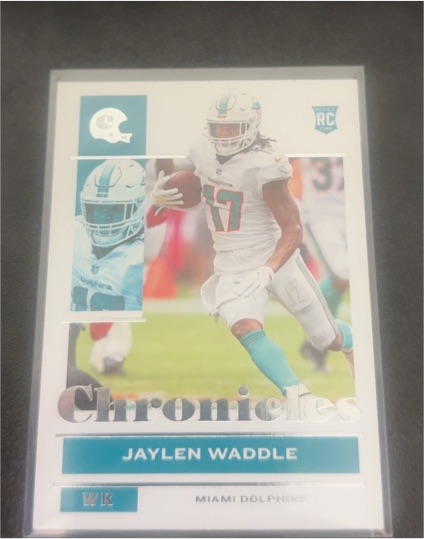2021 Panini Chronicles #76 Jaylen Waddle — front