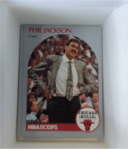 1990 NBA Hoops #308 Phil Jackson — front