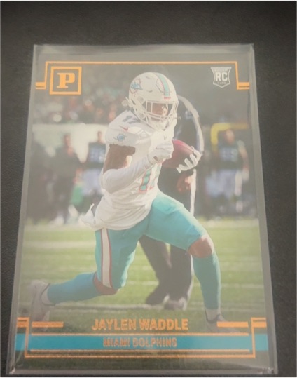 2021 Panini Chronicles #PA-26 Jaylen Waddle — front