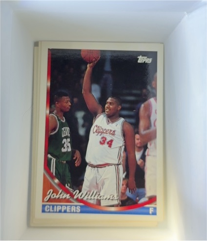 1993-94 Topps #34 John Williams — front