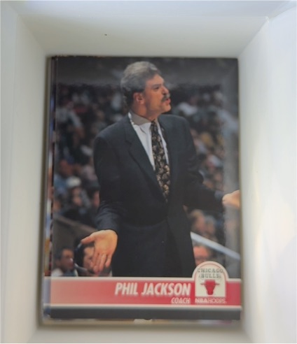 1994 Hoops #277 Phil Jackson Chicago Bulls — front