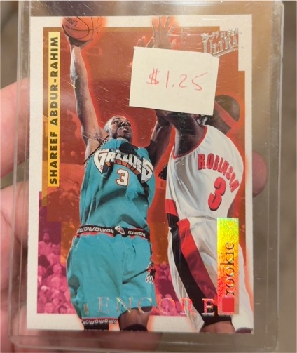 1996-97 Fleer Ultra Encore Rookie #264 Shareef Abdur-Rahim — front