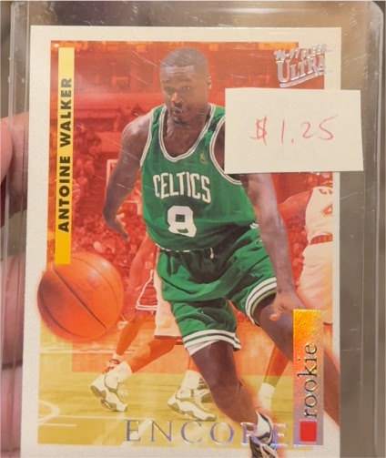 1996-97 Fleer Ultra #275 Antoine Walker Rookie — front