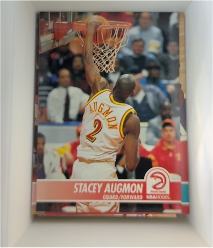 1994-95 Hoops #1 Stacey Augmon — front