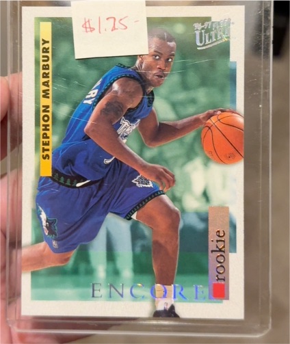 1996-97 Fleer Ultra Encore #272 Stephon Marbury — front