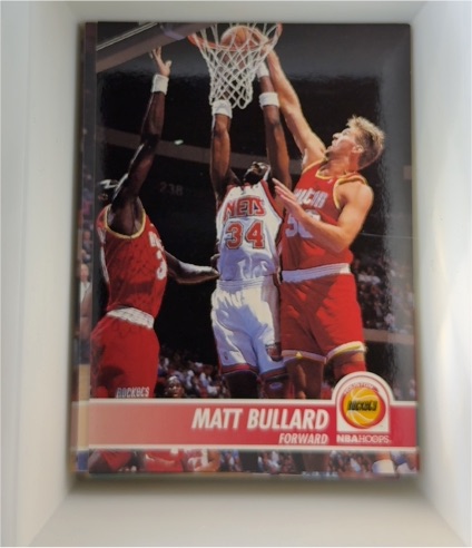 1994-95 NBA Hoops #72 Matt Bullard — front