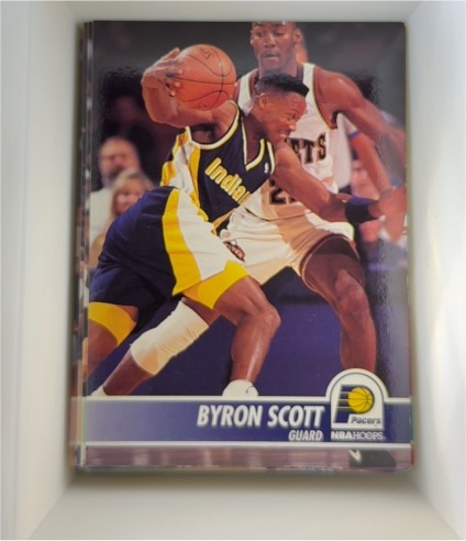 1994-95 NBA Hoops #87 Byron Scott — front