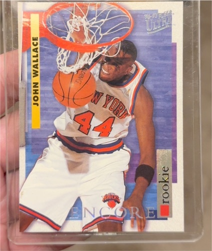 1996-97 Fleer Ultra #277 John Wallace — front