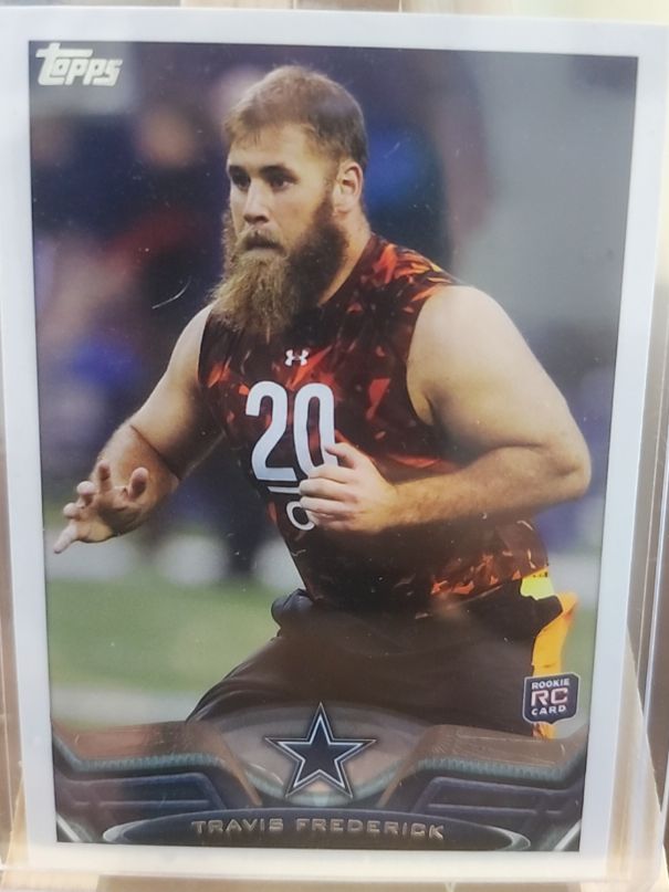 2013 Topps #249 Travis Frederick — front