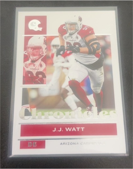 2021 Panini Chronicles Football #2 J.J. Watt — front