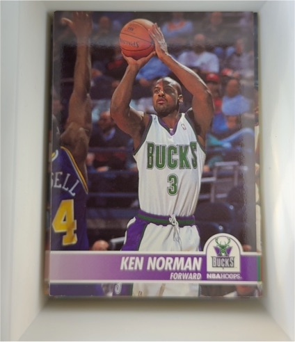 1994-95 NBA Hoops #121 Ken Norman — front