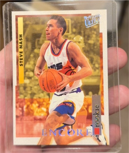 1996-97 Fleer Ultra #273 Steve Nash Encore Rookie — front