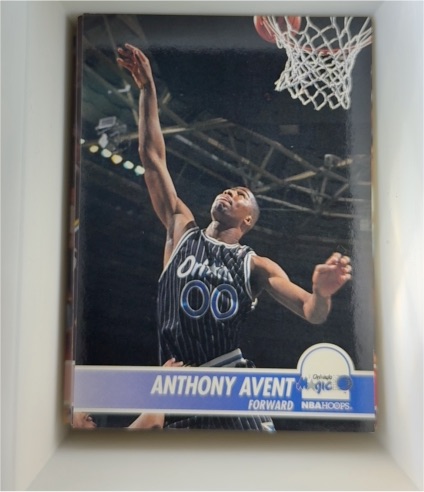 1994 NBA Hoops #76 Anthony Avent — front