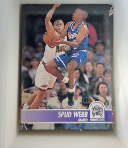 1994-95 NBA Hoops #189 Spud Webb — front