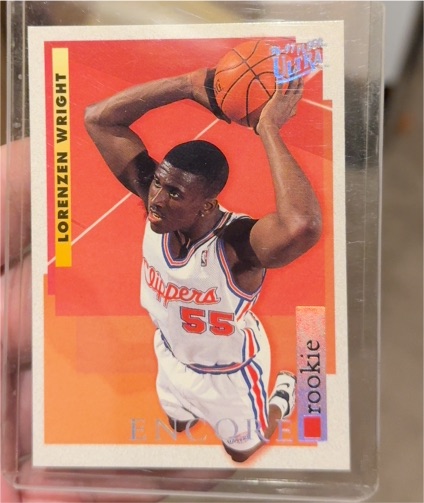 1996-97 Fleer Ultra Encore Rookies #278 Lorenzen Wright Rookie — front