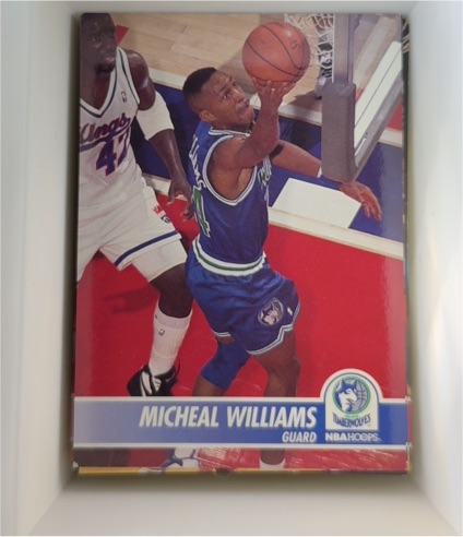 1994-95 NBA Hoops #309 Micheal Williams — front