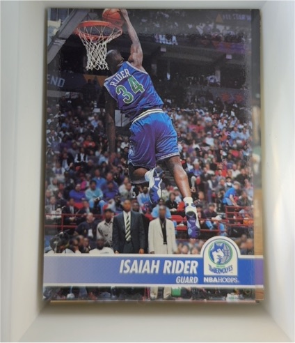 1994-95 NBA Hoops #126 Isaiah Rider — front