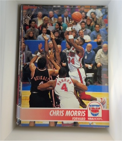 1994-95 NBA Hoops #136 Chris Morris — front