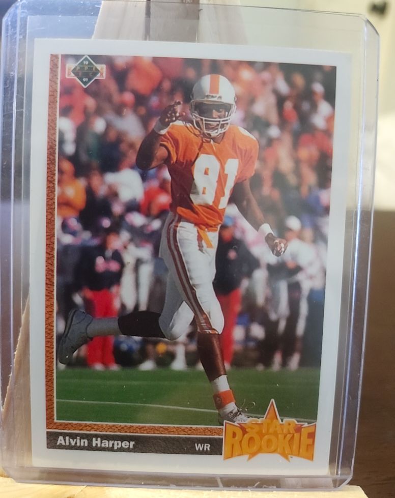 1991 Upper Deck #24 Alvin Harper — front