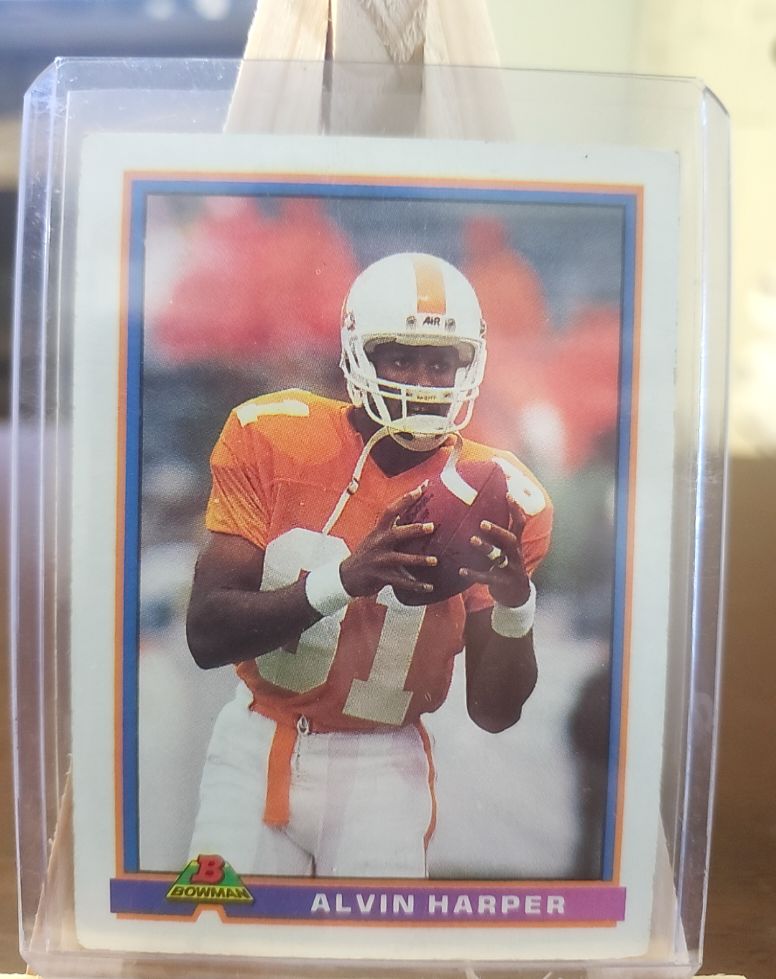 1991 Bowman #122 Alvin Harper — front