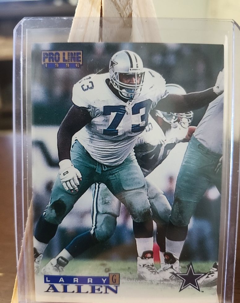 1996 Pro Line # Larry Allen — front