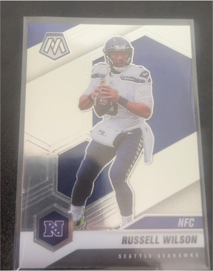 2021 Panini Mosaic #203 Russell Wilson — front